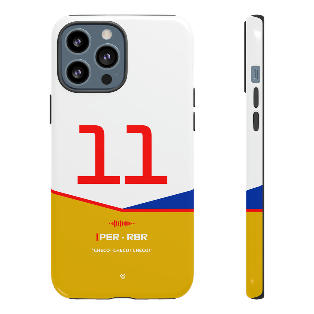 Sergio Perez F1 Helmet Phone Case 2024 - NEVERLESS