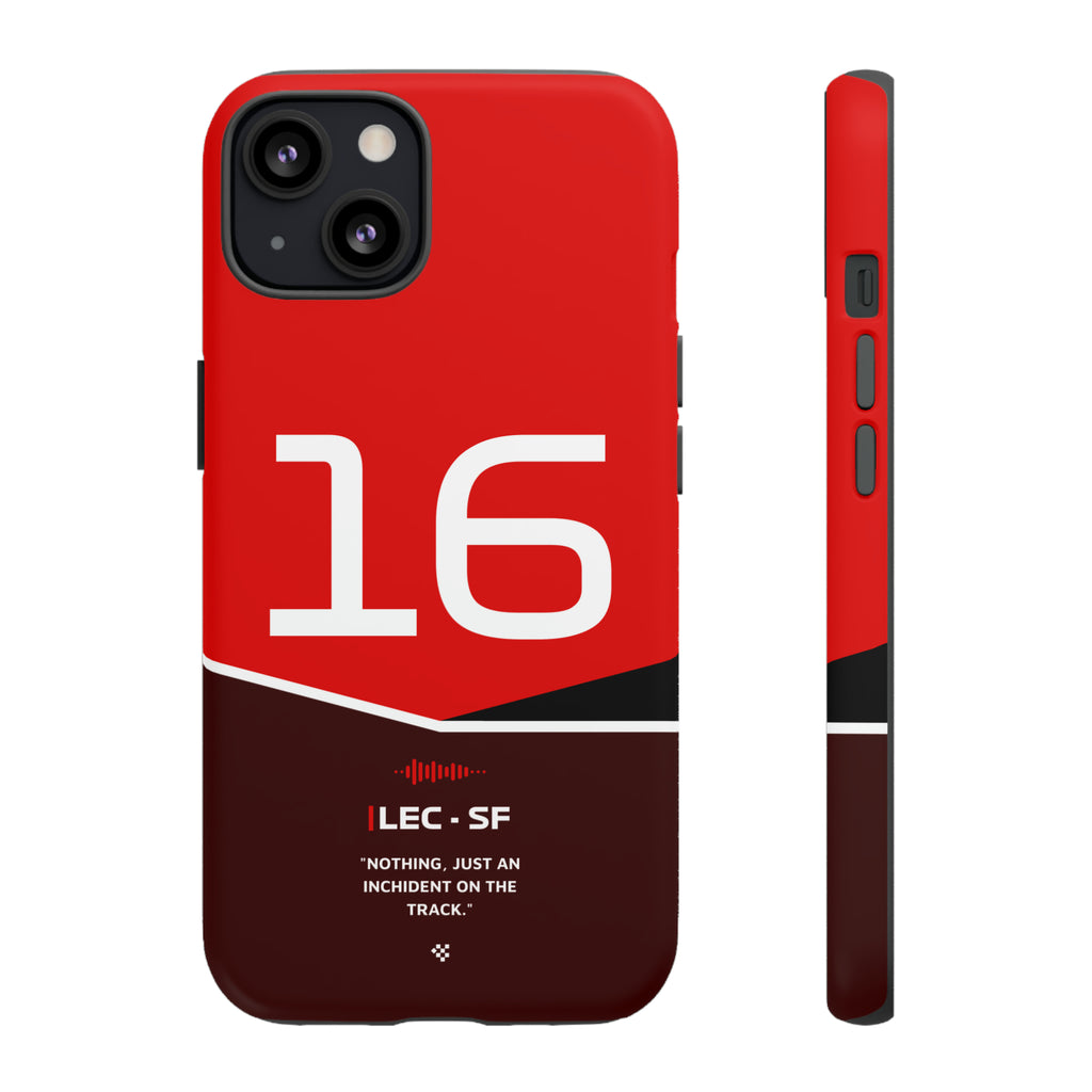 Charles Leclerc F1 Helmet Phone Case 2024 - NEVERLESS