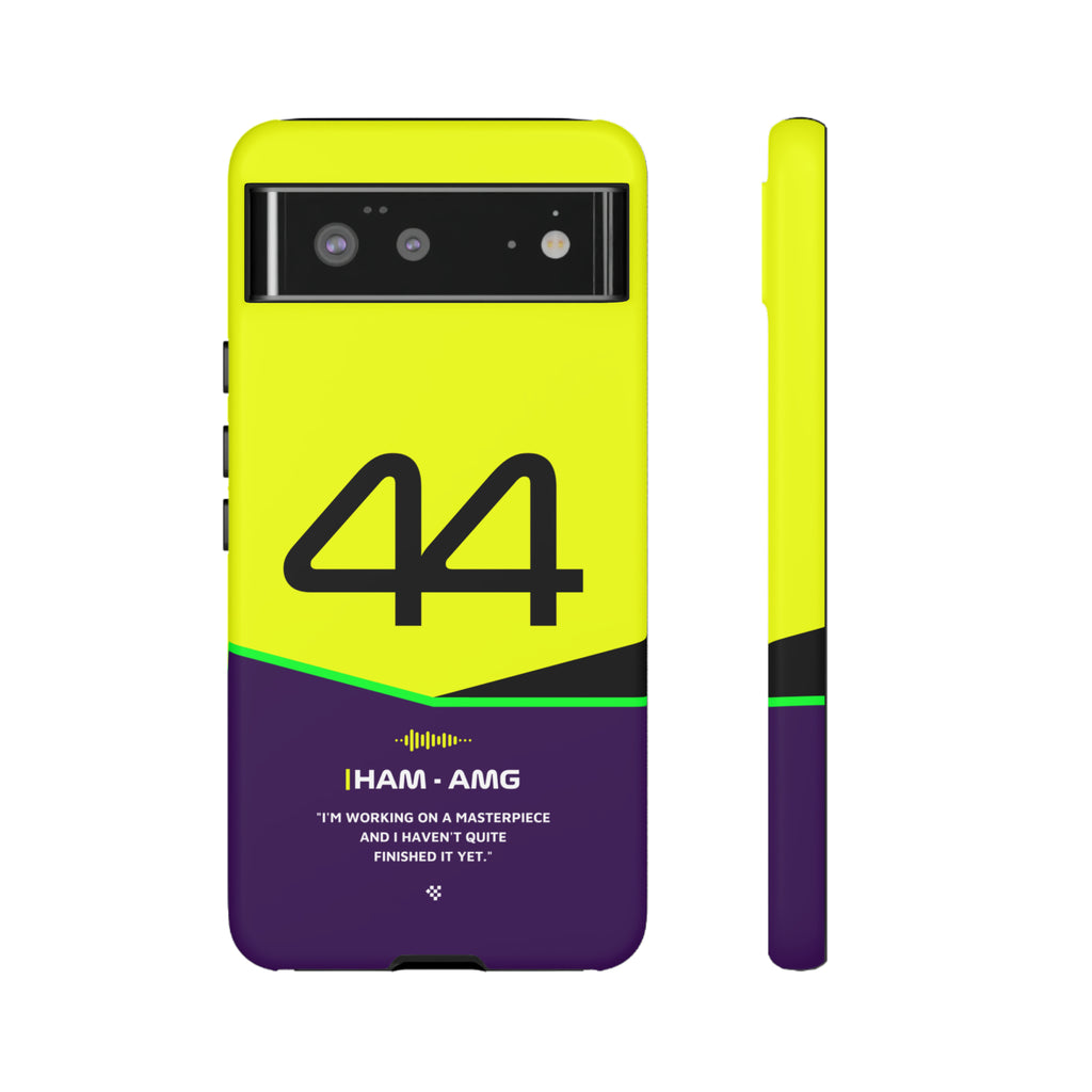 Lewis Hamilton F1 Helmet Phone Case 2024 - NEVERLESS