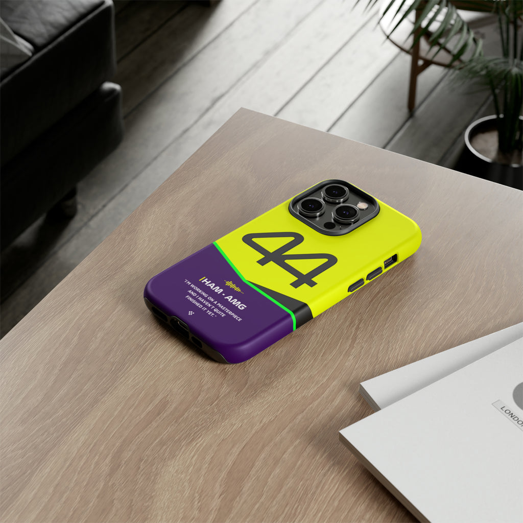 Lewis Hamilton F1 Helmet Phone Case 2024 - NEVERLESS
