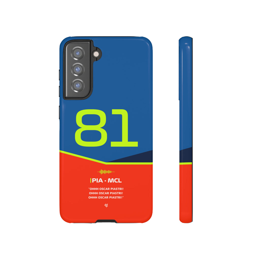 Oscar Piastri F1 Helmet Phone Case 2024 - NEVERLESS