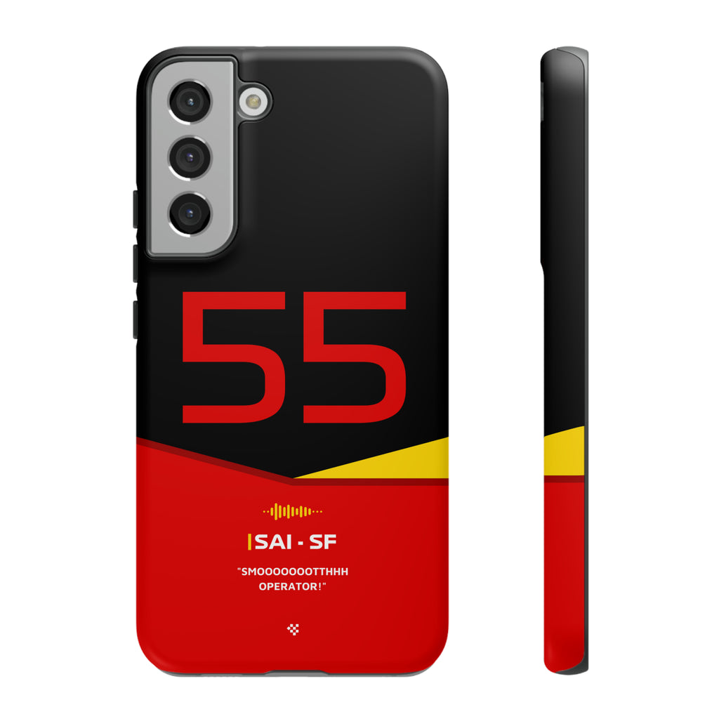 Carlos Sainz F1 Helmet Phone Case 2024 - NEVERLESS