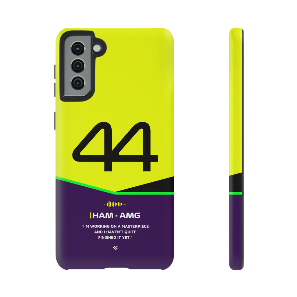 Lewis Hamilton F1 Helmet Phone Case 2024 - NEVERLESS