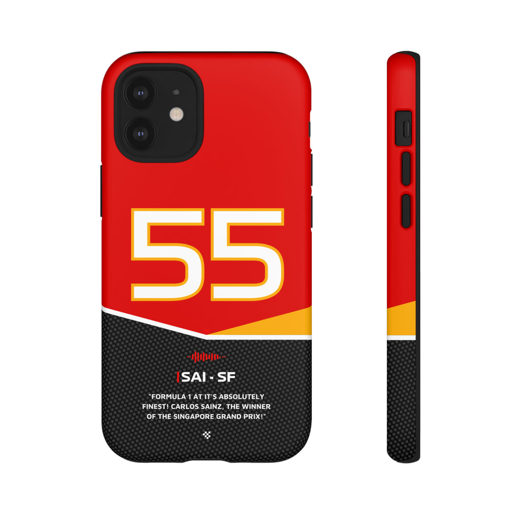 Carlos Sainz F1 Car Phone Case 2024 - NEVERLESS