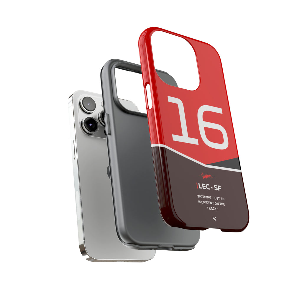 Charles Leclerc F1 Helmet Phone Case 2024 - NEVERLESS