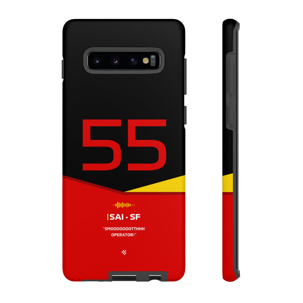 Carlos Sainz F1 Helmet Phone Case 2024 - NEVERLESS