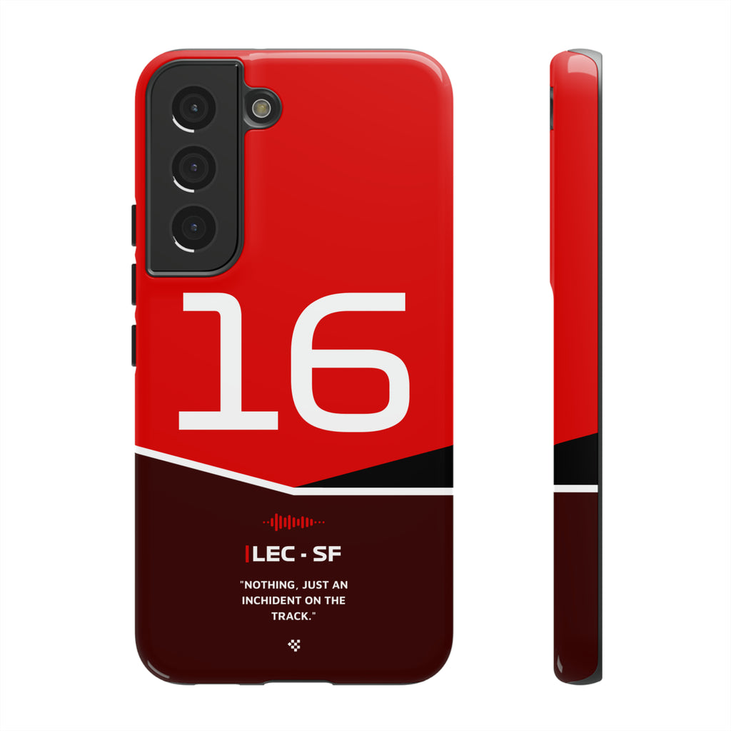 Charles Leclerc F1 Helmet Phone Case 2024 - NEVERLESS
