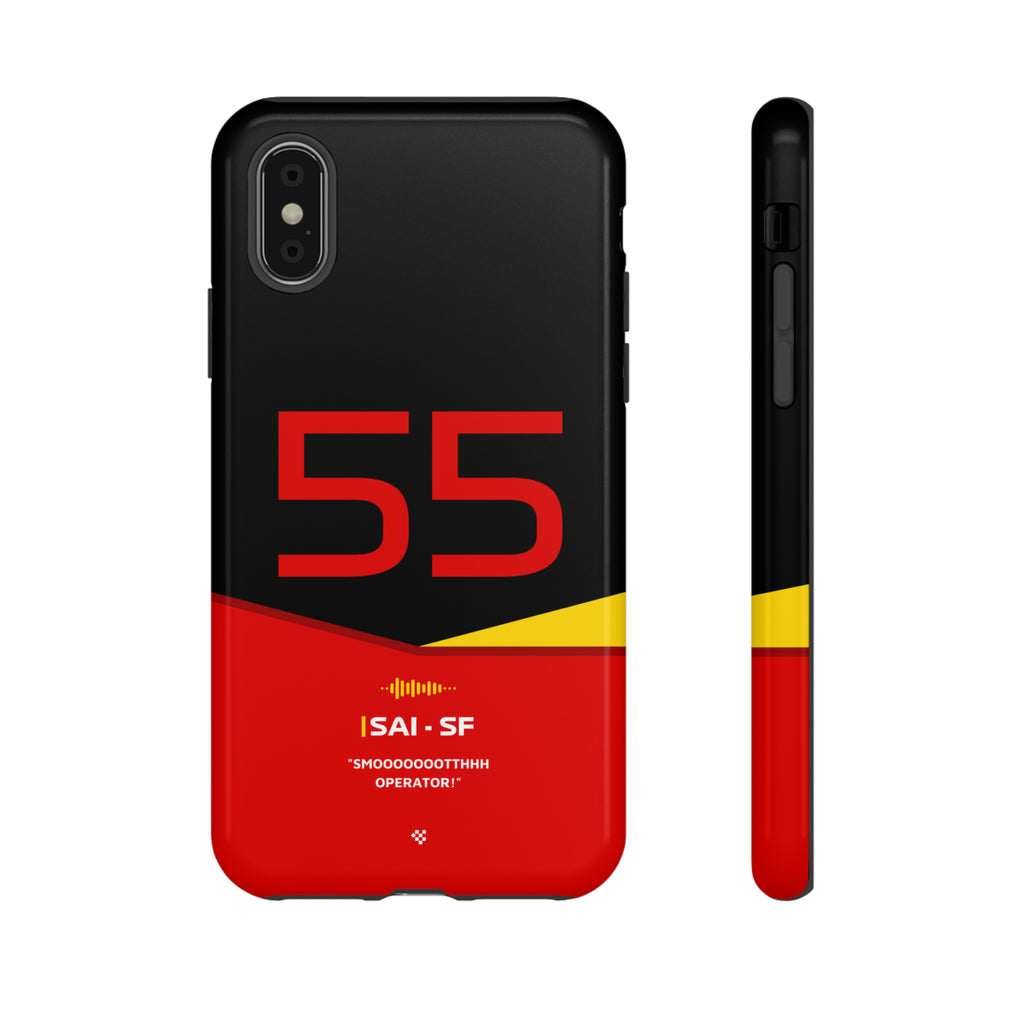 Carlos Sainz F1 Helmet Phone Case 2024 - NEVERLESS