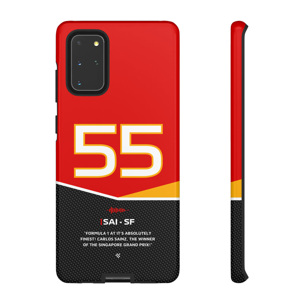 Carlos Sainz F1 Car Phone Case 2024 - NEVERLESS