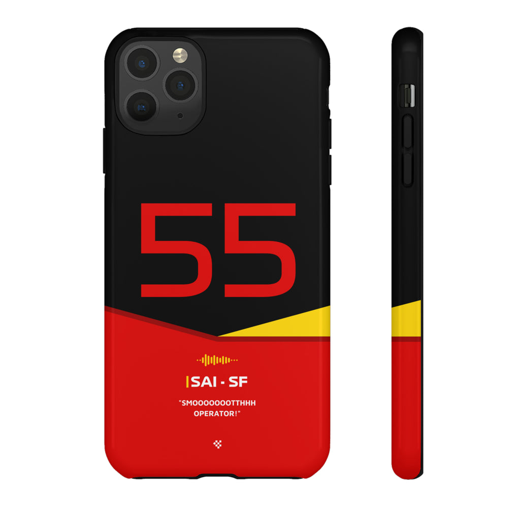 Carlos Sainz F1 Helmet Phone Case 2024 - NEVERLESS