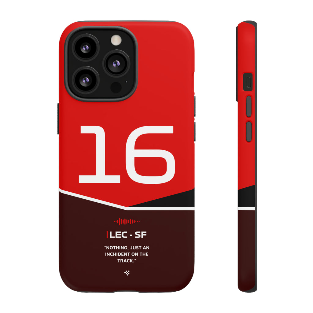 Charles Leclerc F1 Helmet Phone Case 2024 - NEVERLESS
