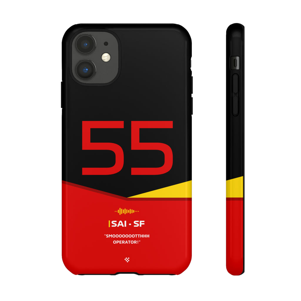 Carlos Sainz F1 Helmet Phone Case 2024 - NEVERLESS