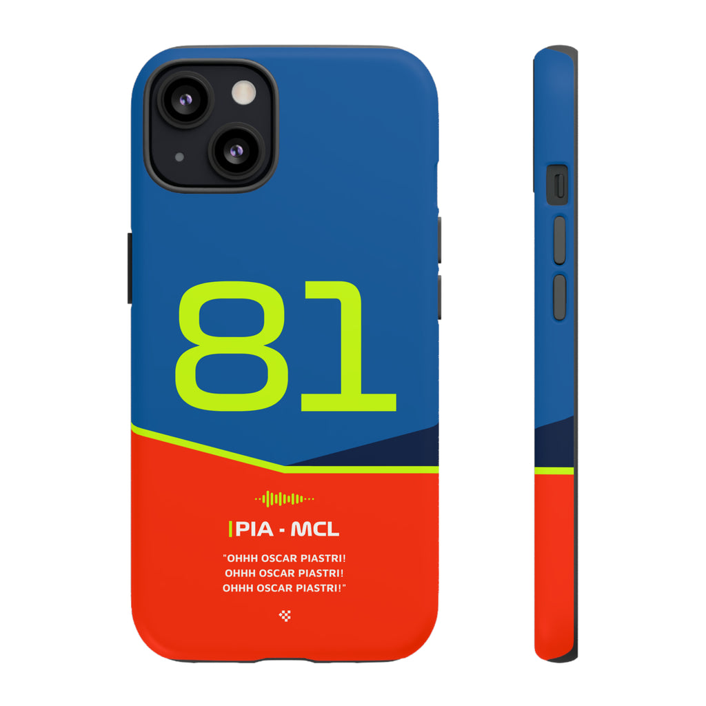 Oscar Piastri F1 Helmet Phone Case 2024 - NEVERLESS