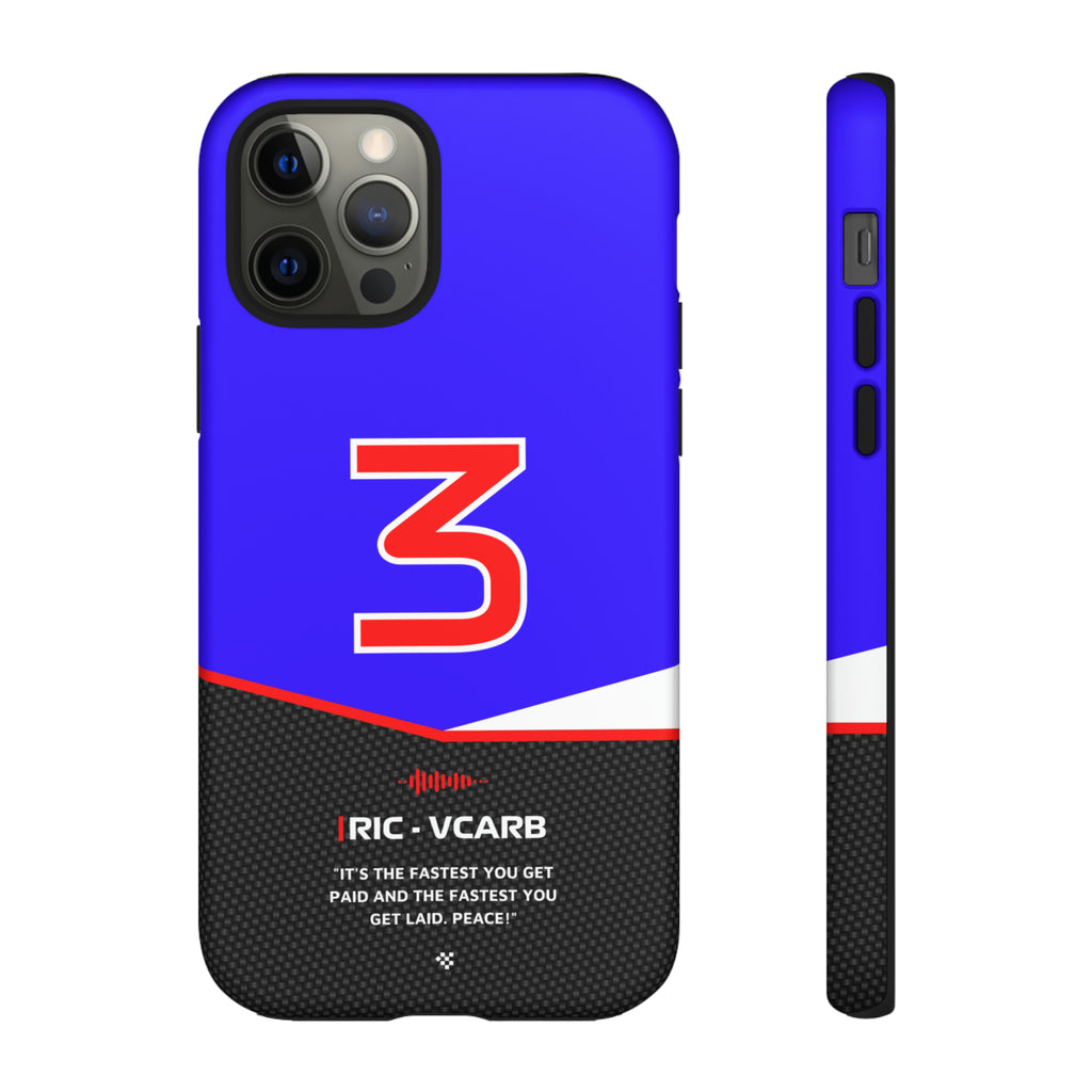 Daniel Ricciardo F1 Car Phone Case 2024 - NEVERLESS