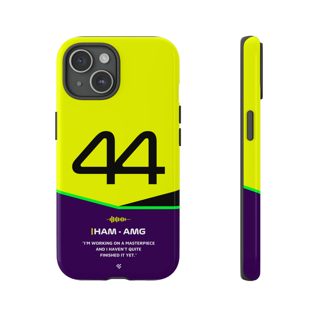 Lewis Hamilton F1 Helmet Phone Case 2024 - NEVERLESS