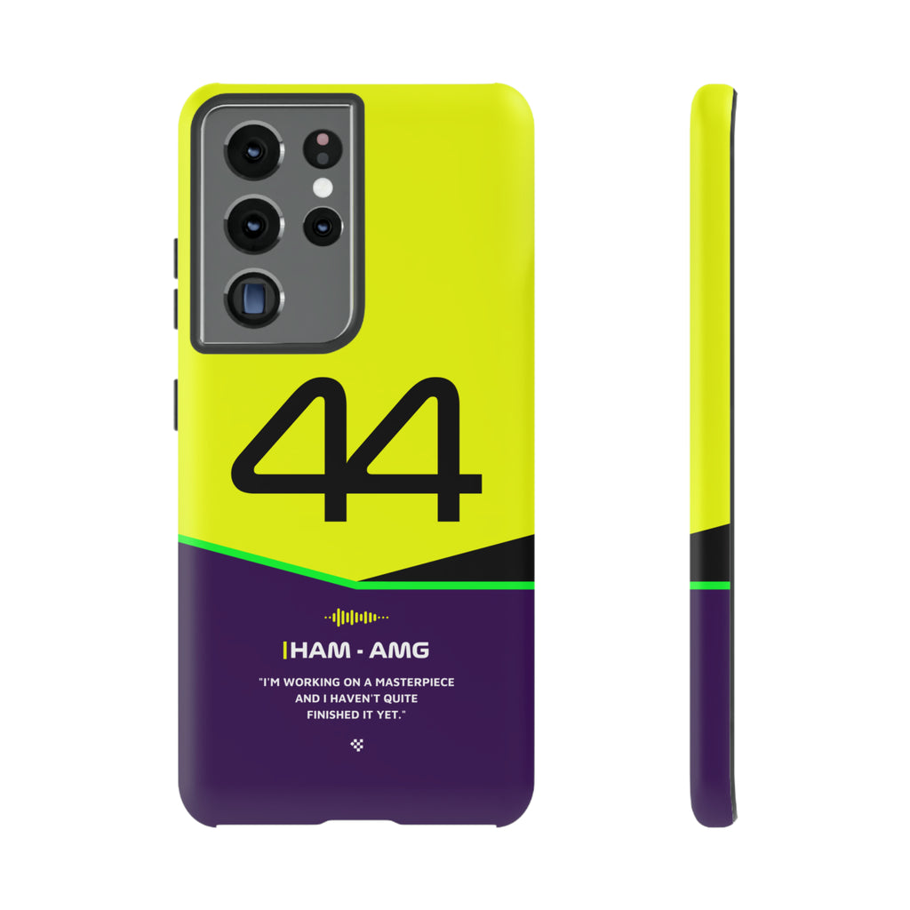 Lewis Hamilton F1 Helmet Phone Case 2024 - NEVERLESS