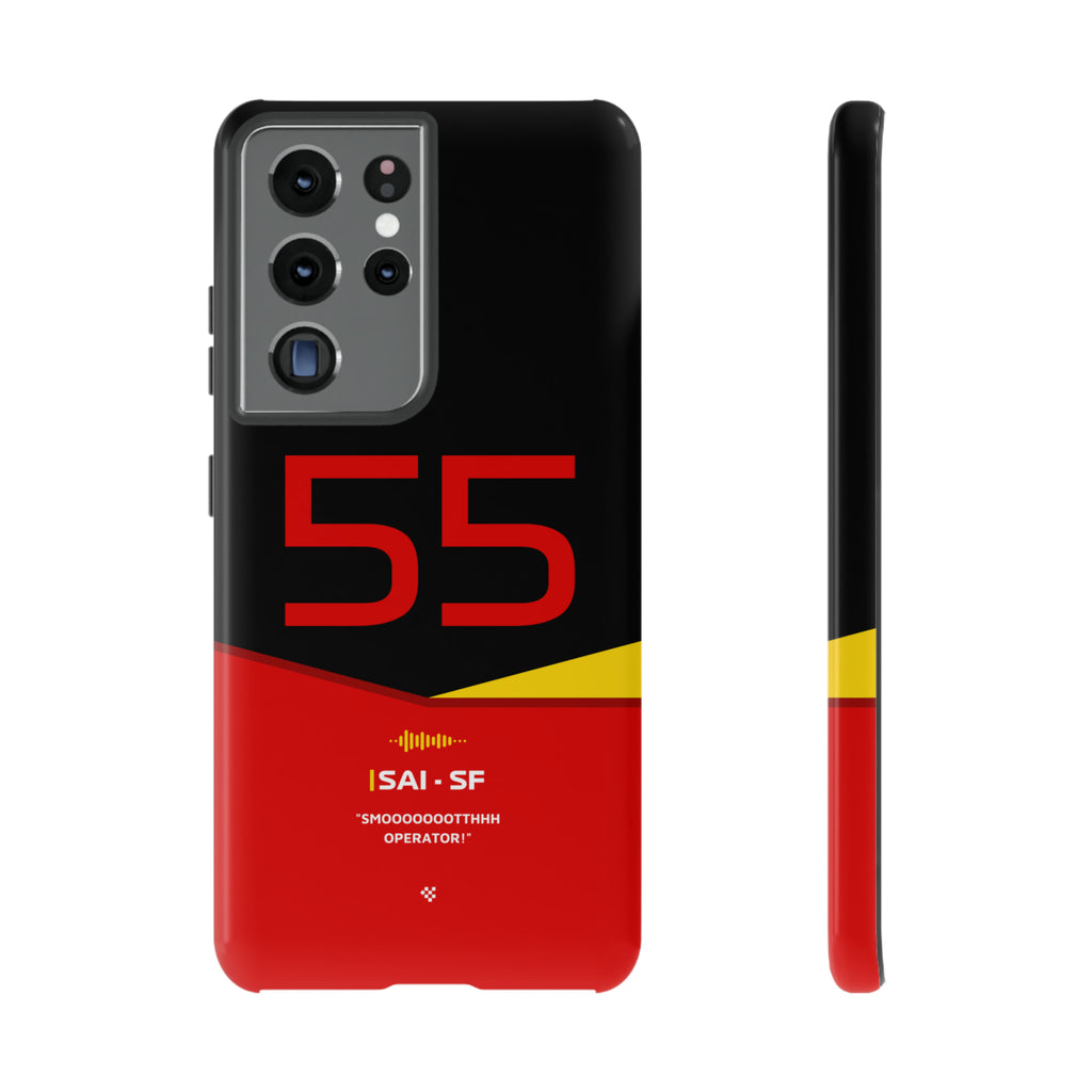 Carlos Sainz F1 Helmet Phone Case 2024 - NEVERLESS