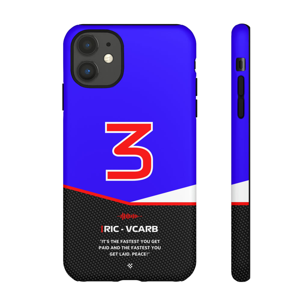 Daniel Ricciardo F1 Car Phone Case 2024 - NEVERLESS