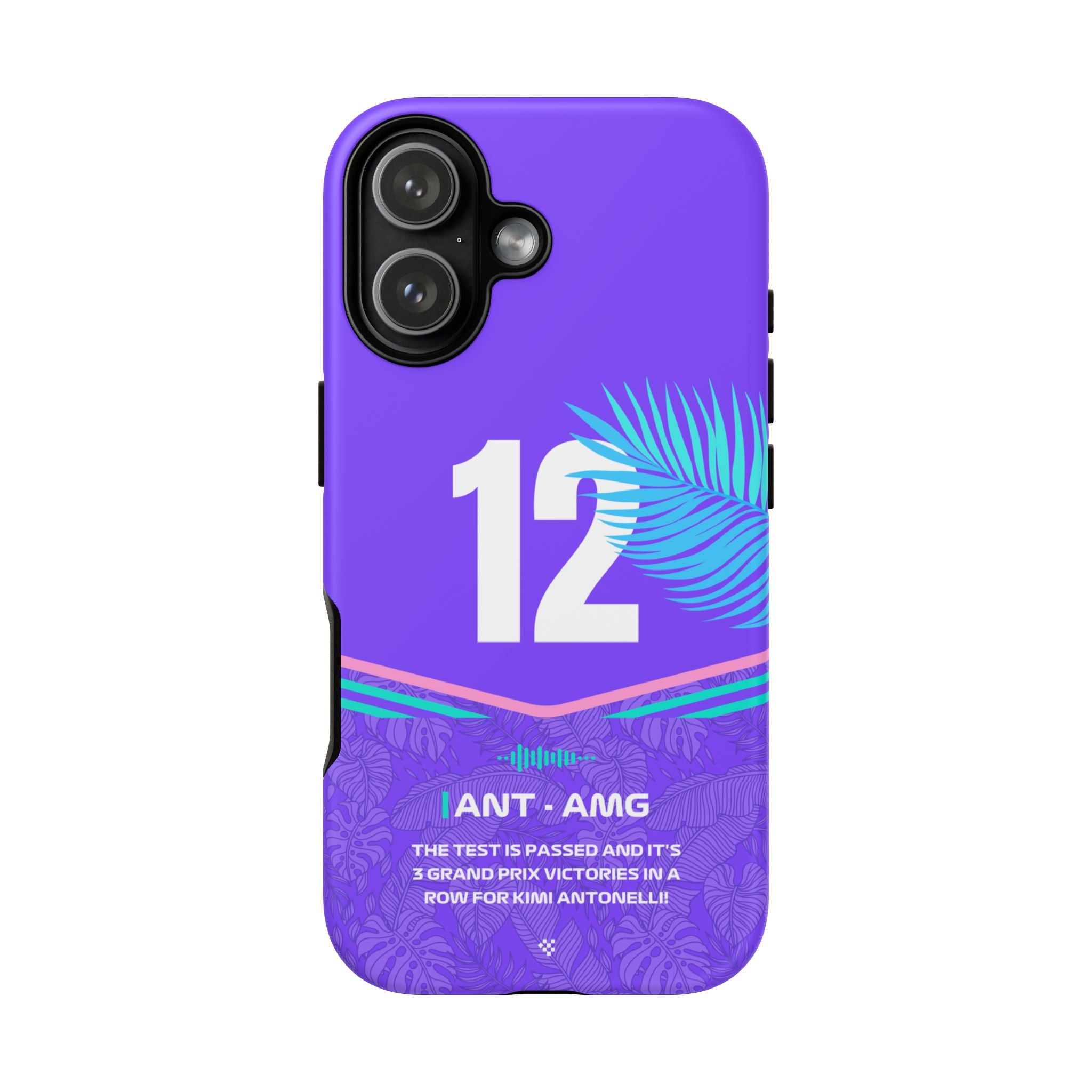 Andrea Kimi Antonelli F1 2026 Miami Phone Case | Personalized