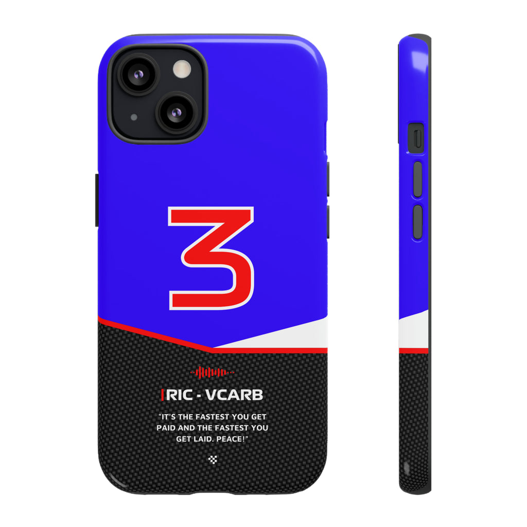Daniel Ricciardo F1 Car Phone Case 2024 - NEVERLESS