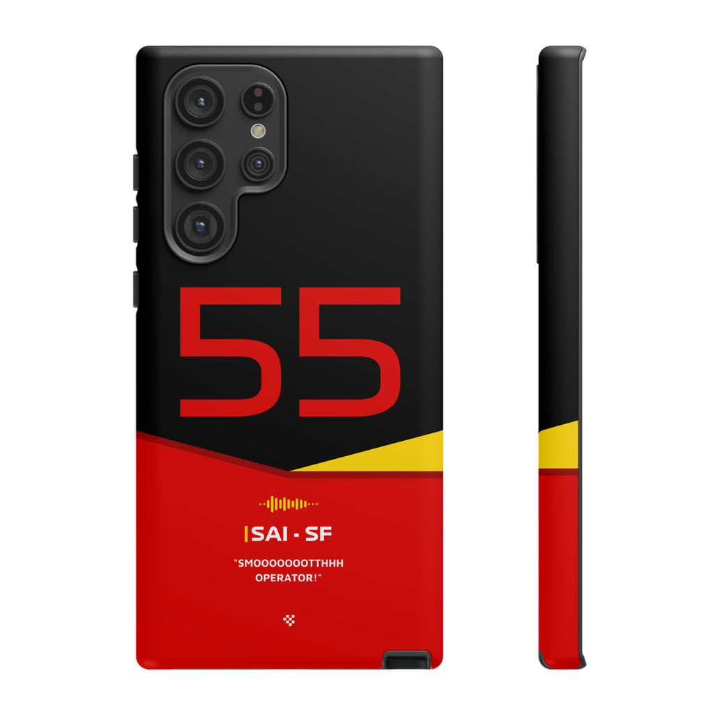 Carlos Sainz F1 Helmet Phone Case 2024 - NEVERLESS