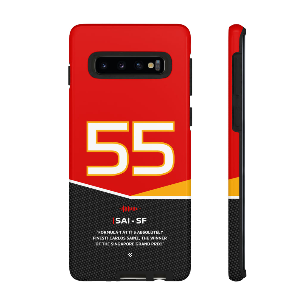 Carlos Sainz F1 Car Phone Case 2024 - NEVERLESS