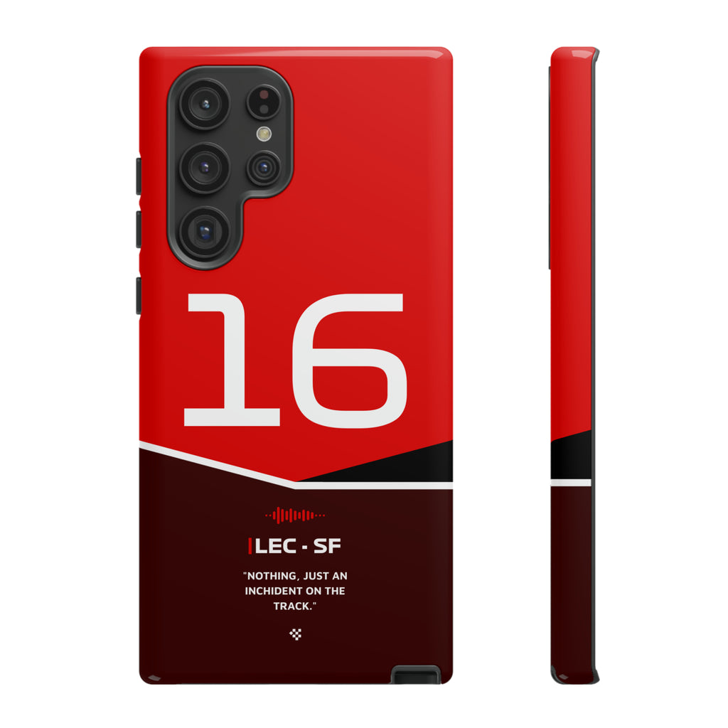 Charles Leclerc F1 Helmet Phone Case 2024 - NEVERLESS