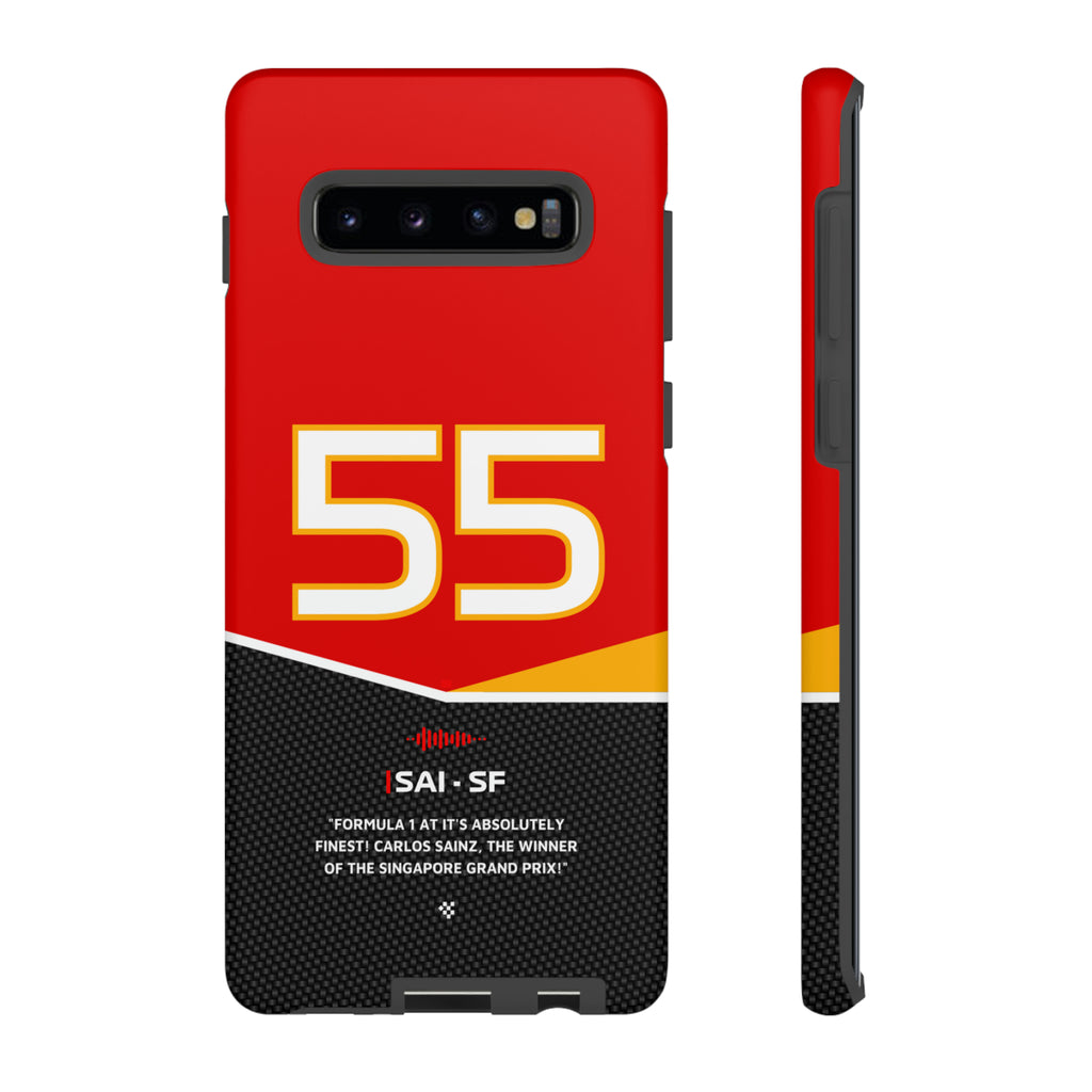 Carlos Sainz F1 Car Phone Case 2024 - NEVERLESS