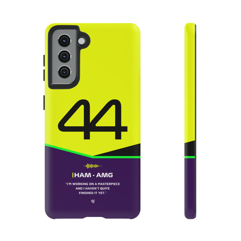 Lewis Hamilton F1 Helmet Phone Case 2024 - NEVERLESS