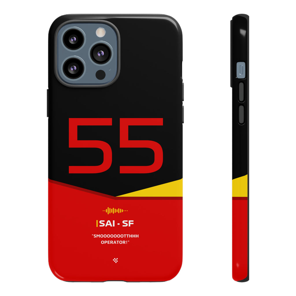 Carlos Sainz F1 Helmet Phone Case 2024 - NEVERLESS