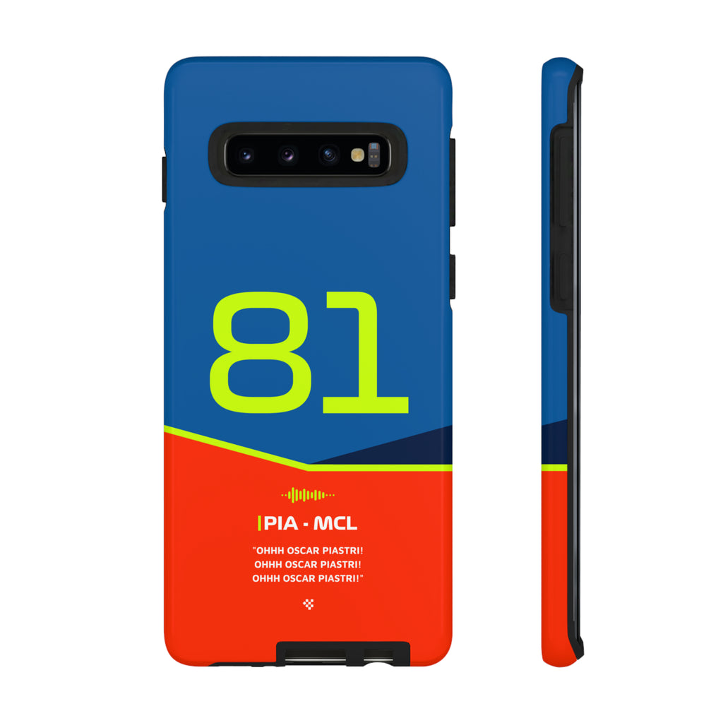Oscar Piastri F1 Helmet Phone Case 2024 - NEVERLESS