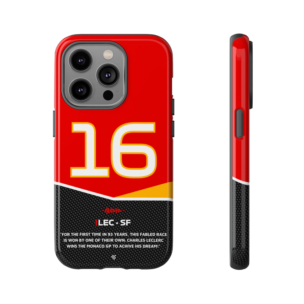 Charles Leclerc F1 Car Phone Case 2024