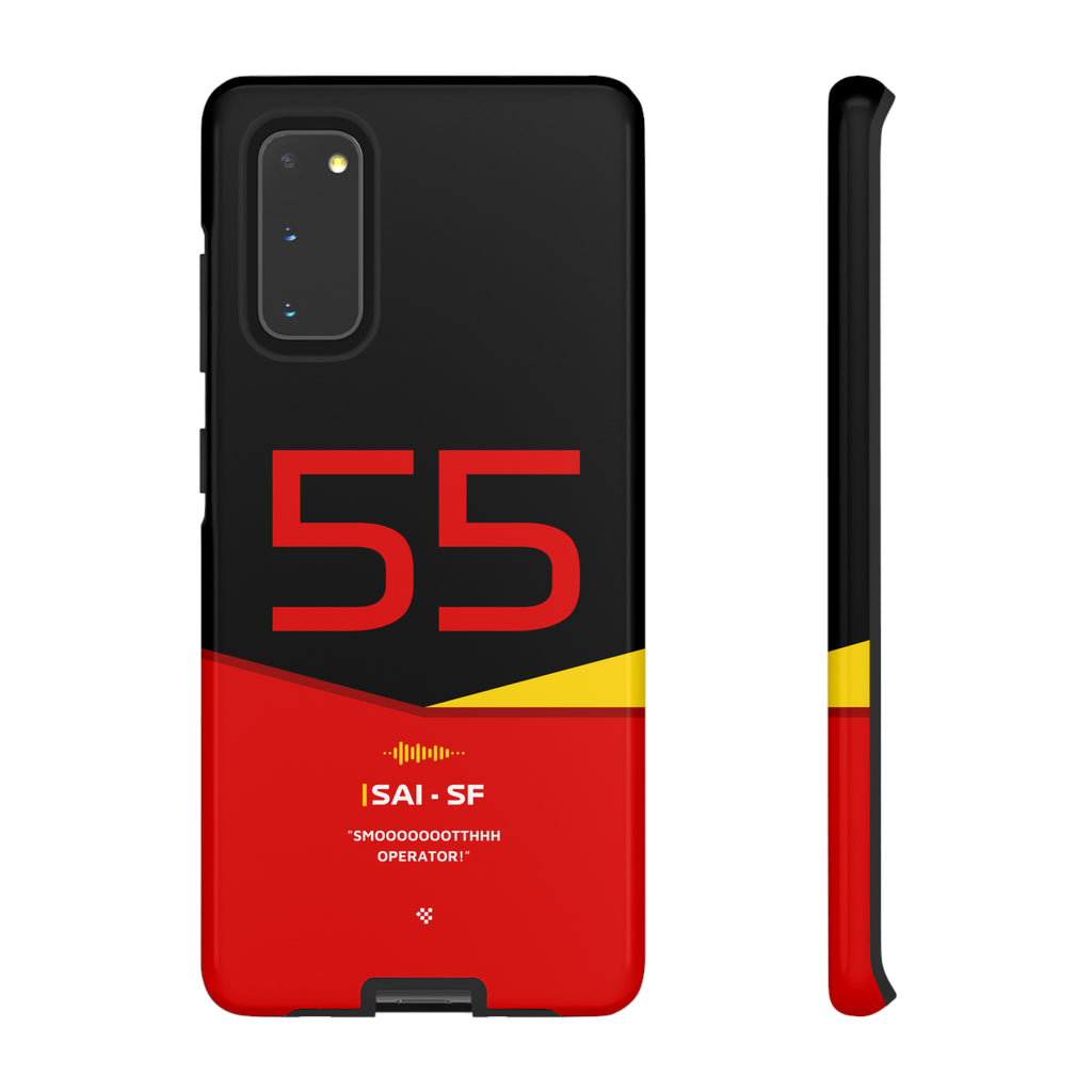 Carlos Sainz F1 Helmet Phone Case 2024 - NEVERLESS