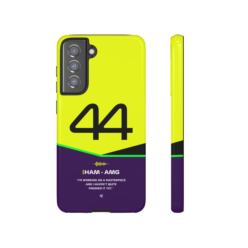 Lewis Hamilton F1 Helmet Phone Case 2024 - NEVERLESS