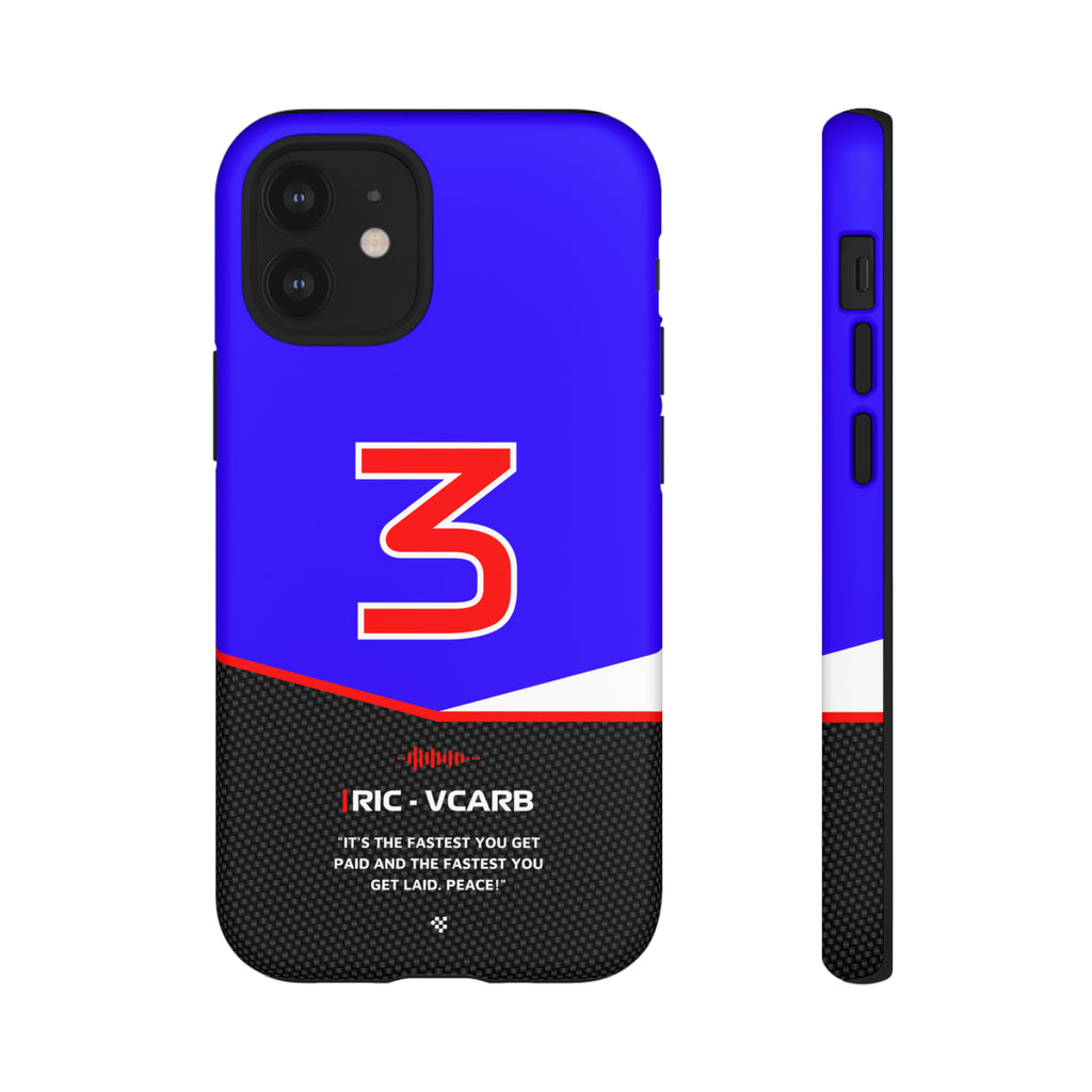 Daniel Ricciardo F1 Car Phone Case 2024 - NEVERLESS