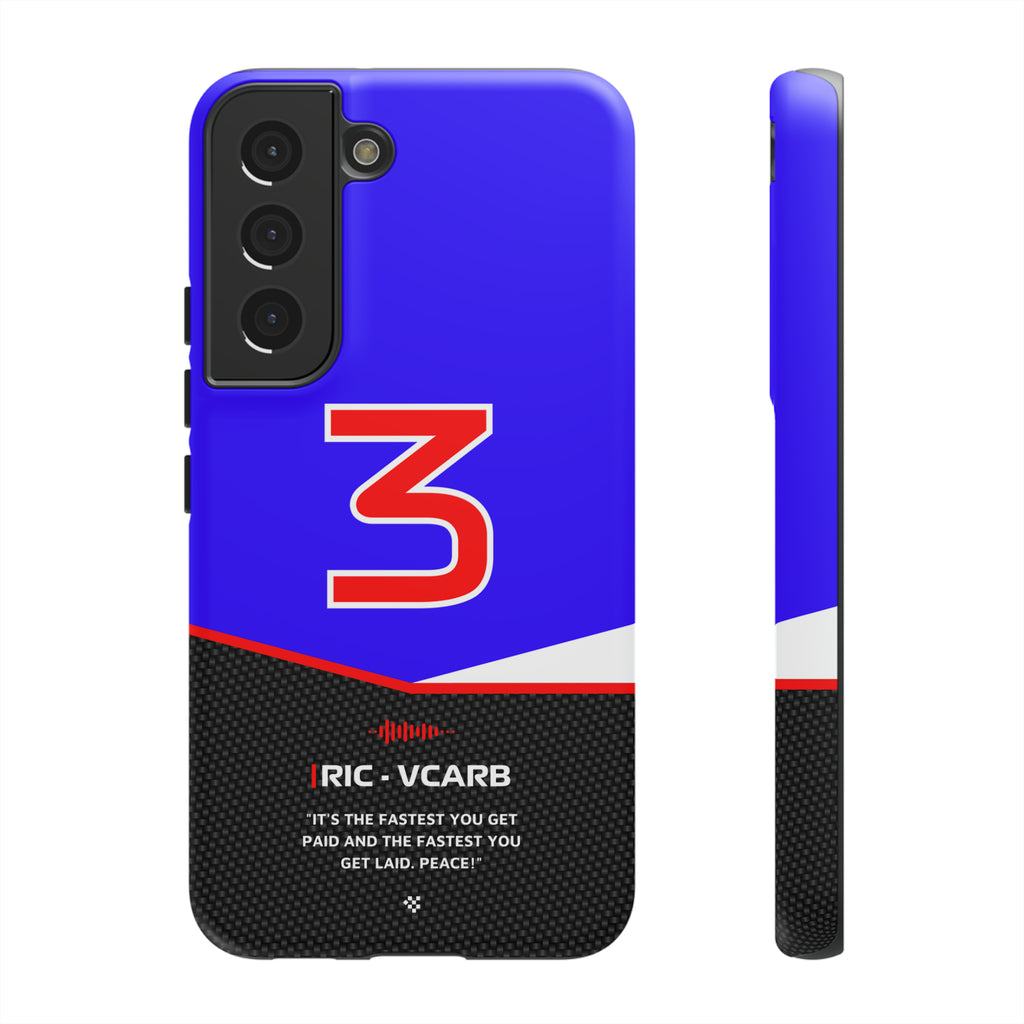 Daniel Ricciardo F1 Car Phone Case 2024 - NEVERLESS