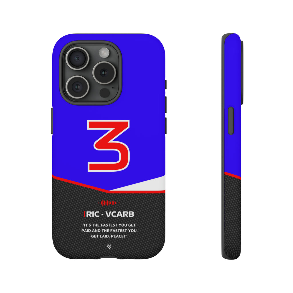 Daniel Ricciardo F1 Car Phone Case 2024 - NEVERLESS
