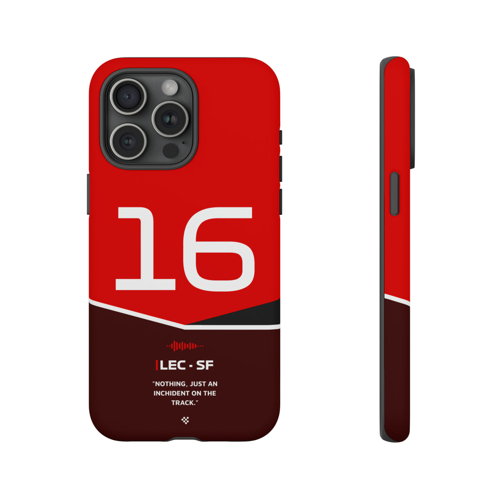 Charles Leclerc F1 Helmet Phone Case 2024 - NEVERLESS