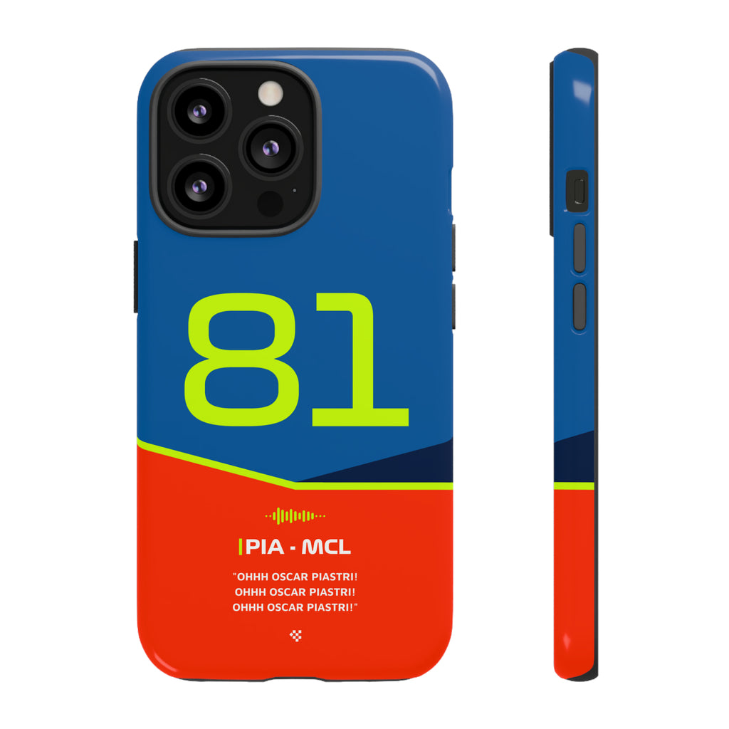 Oscar Piastri F1 Helmet Phone Case 2024 - NEVERLESS