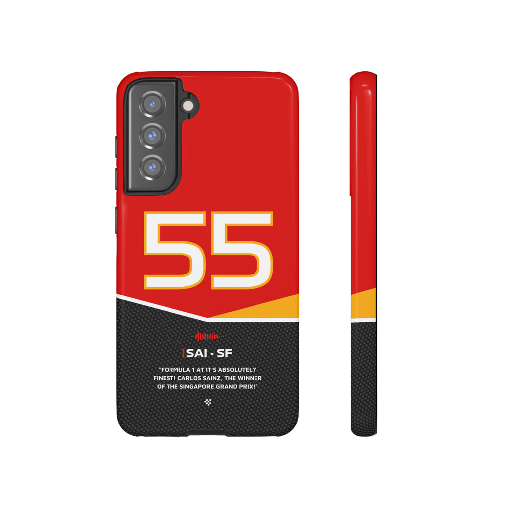 Carlos Sainz F1 Car Phone Case 2024 - NEVERLESS