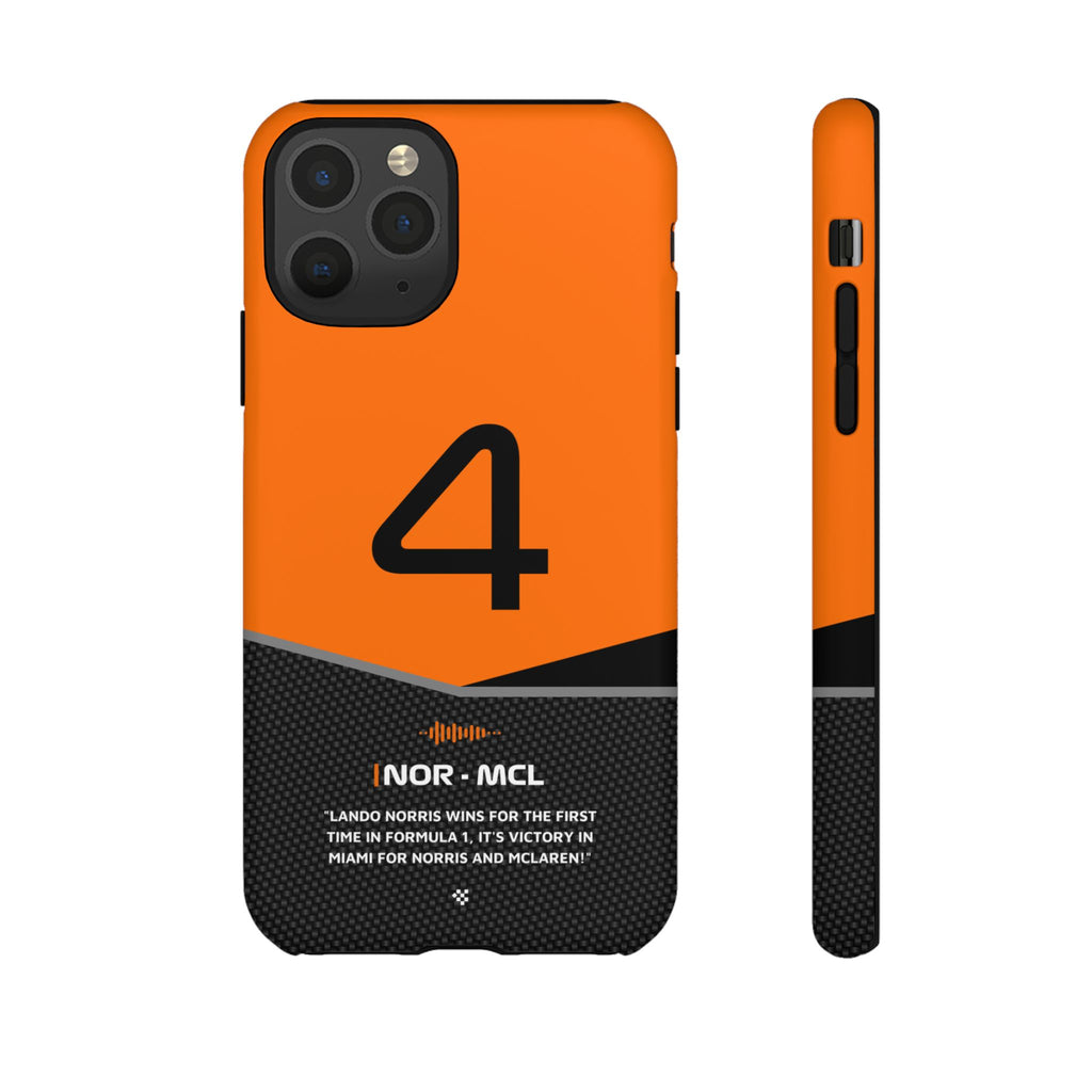 Lando Norris McLaren F1 Phone Case iPhone 11 Pro