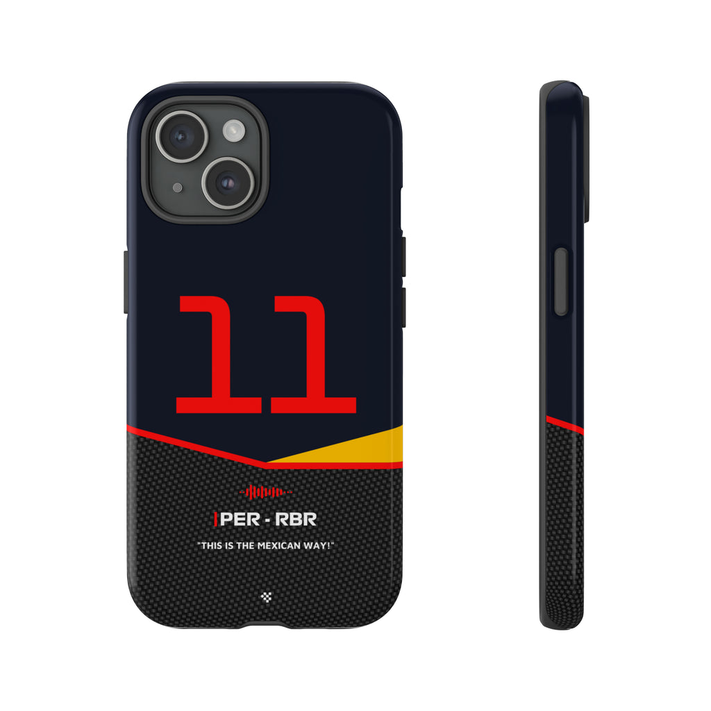 Sergio Perez F1 Car Phone Case 2024 - NEVERLESS