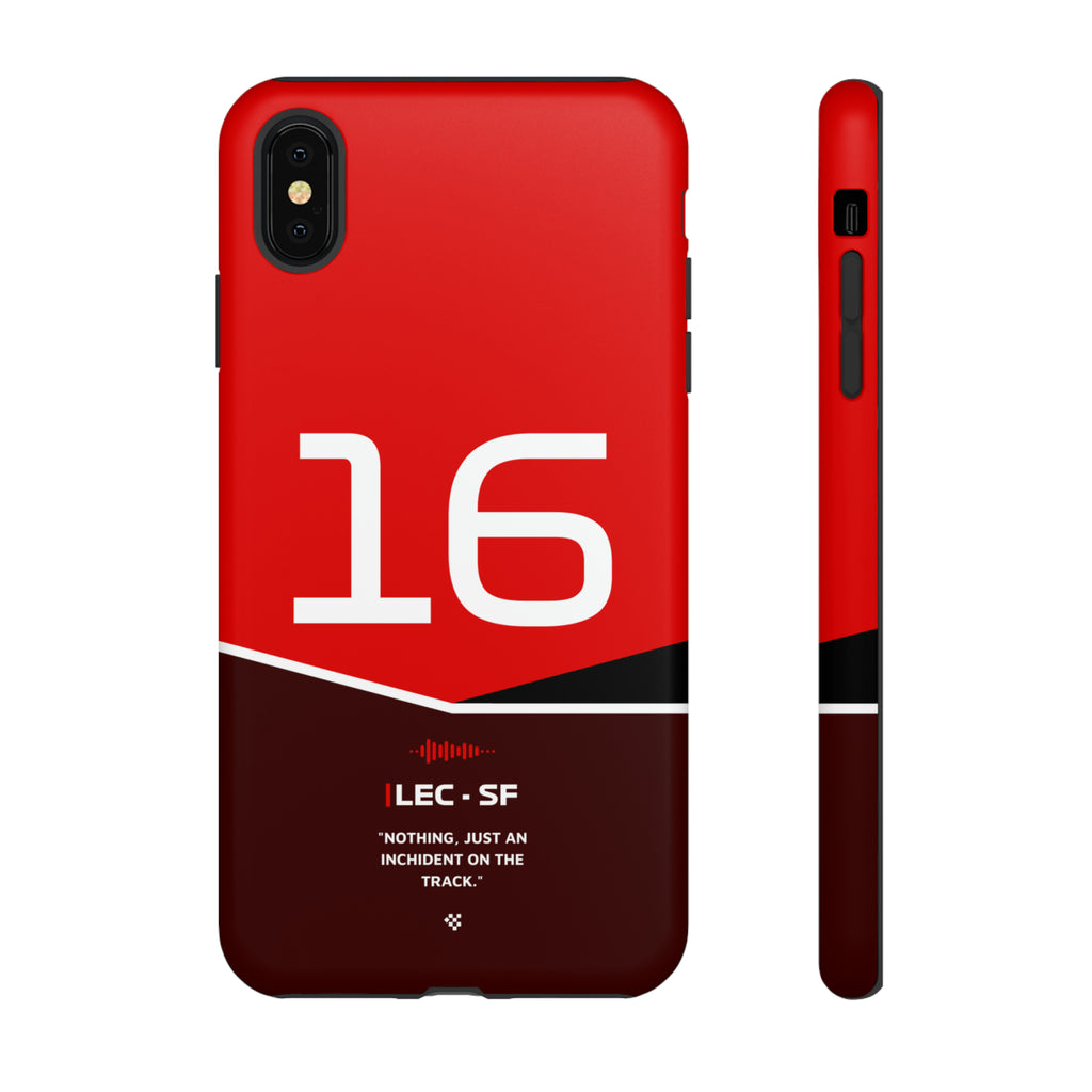 Charles Leclerc F1 Helmet Phone Case 2024 - NEVERLESS