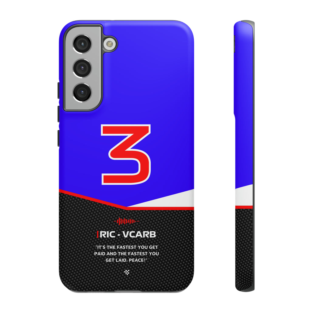 Daniel Ricciardo F1 Car Phone Case 2024 - NEVERLESS