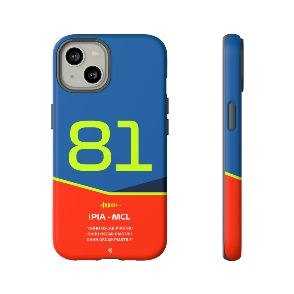 Oscar Piastri F1 Helmet Phone Case 2024 - NEVERLESS