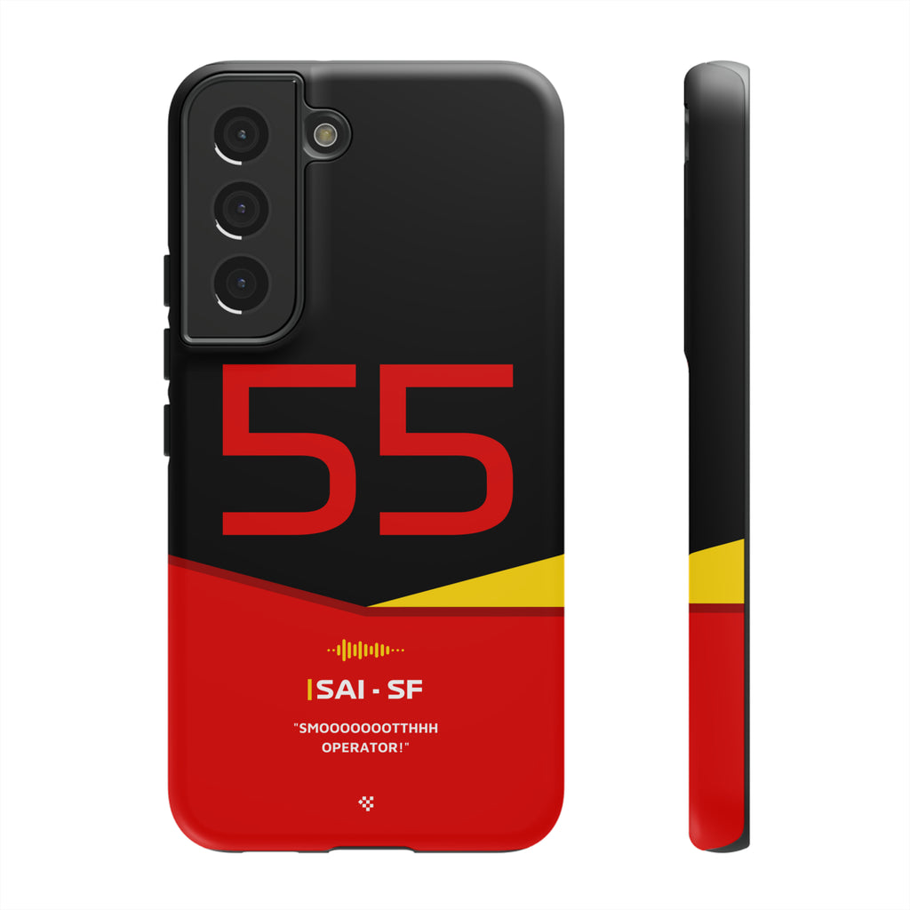 Carlos Sainz F1 Helmet Phone Case 2024 - NEVERLESS