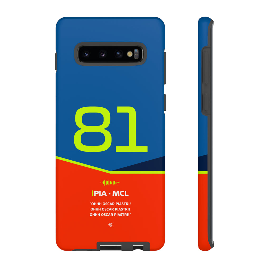 Oscar Piastri F1 Helmet Phone Case 2024 - NEVERLESS