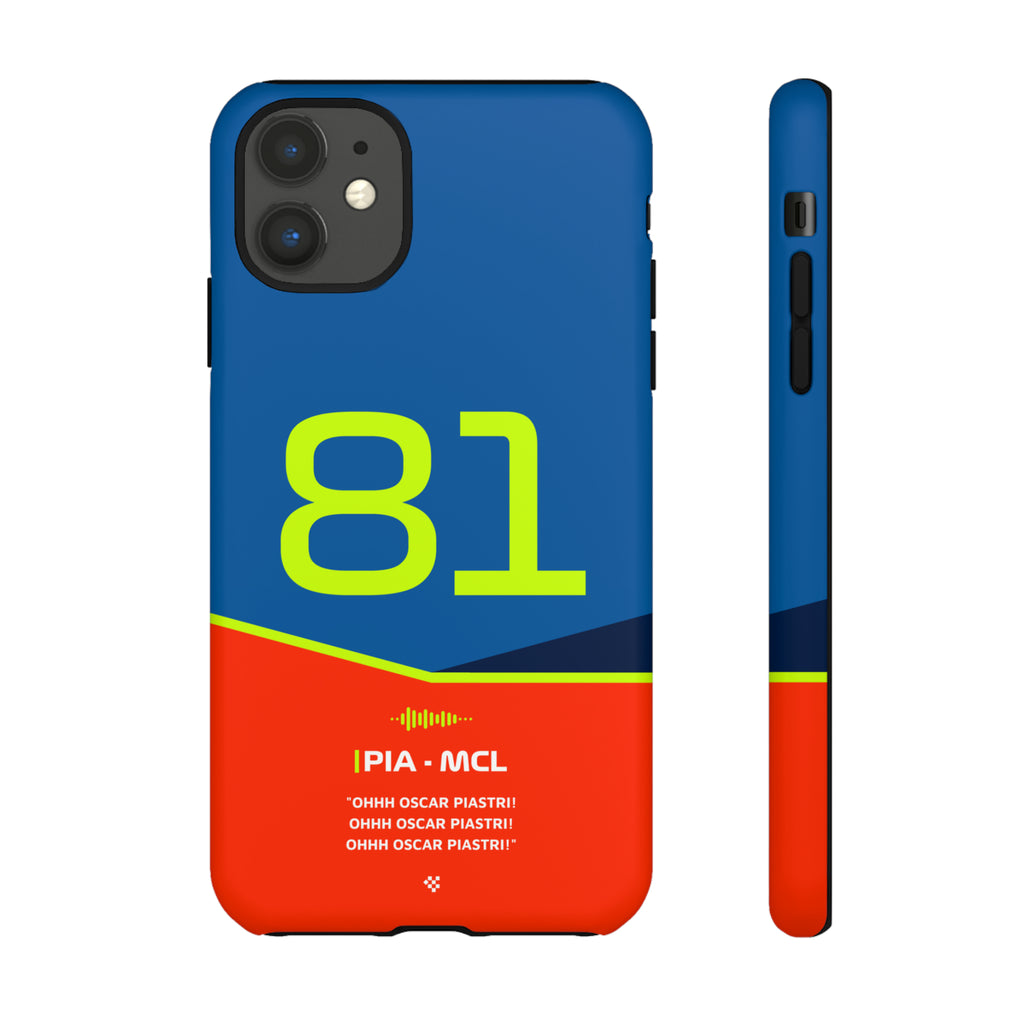 Oscar Piastri F1 Helmet Phone Case 2024 - NEVERLESS
