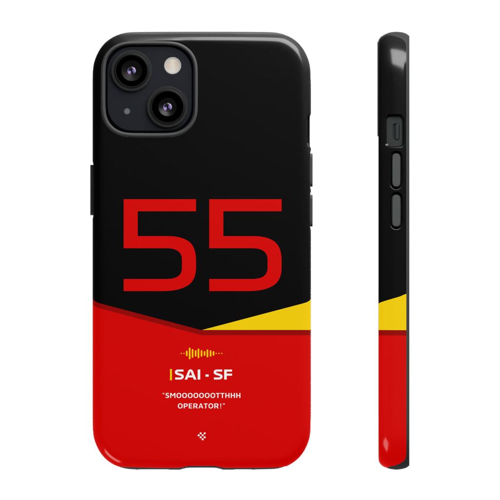 Carlos Sainz F1 Helmet Phone Case 2024 - NEVERLESS