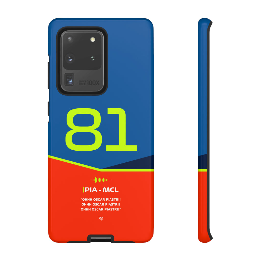Oscar Piastri F1 Helmet Phone Case 2024 - NEVERLESS